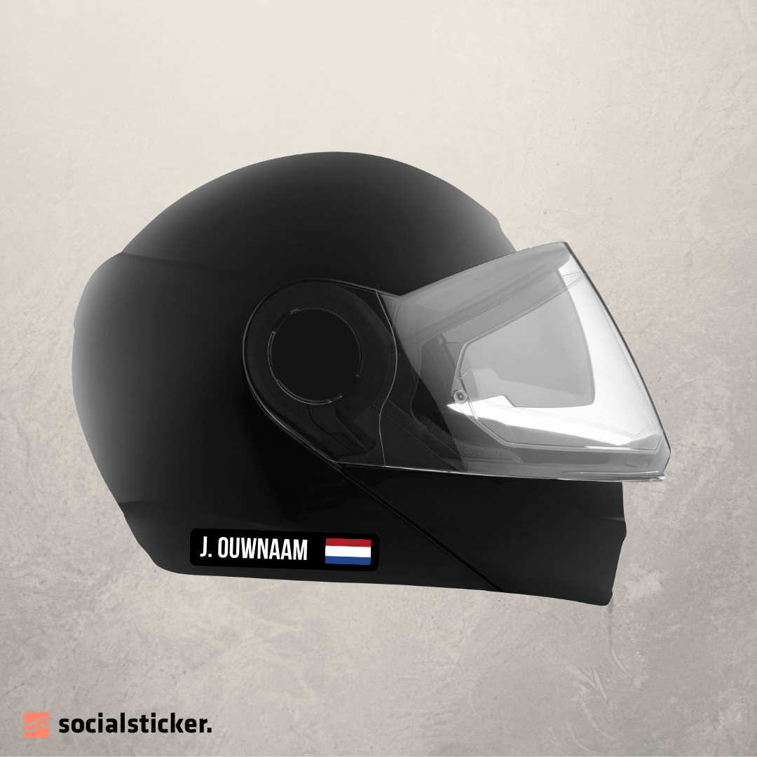 Motorhelm stickers: zo geef je je helm een eigen smoel