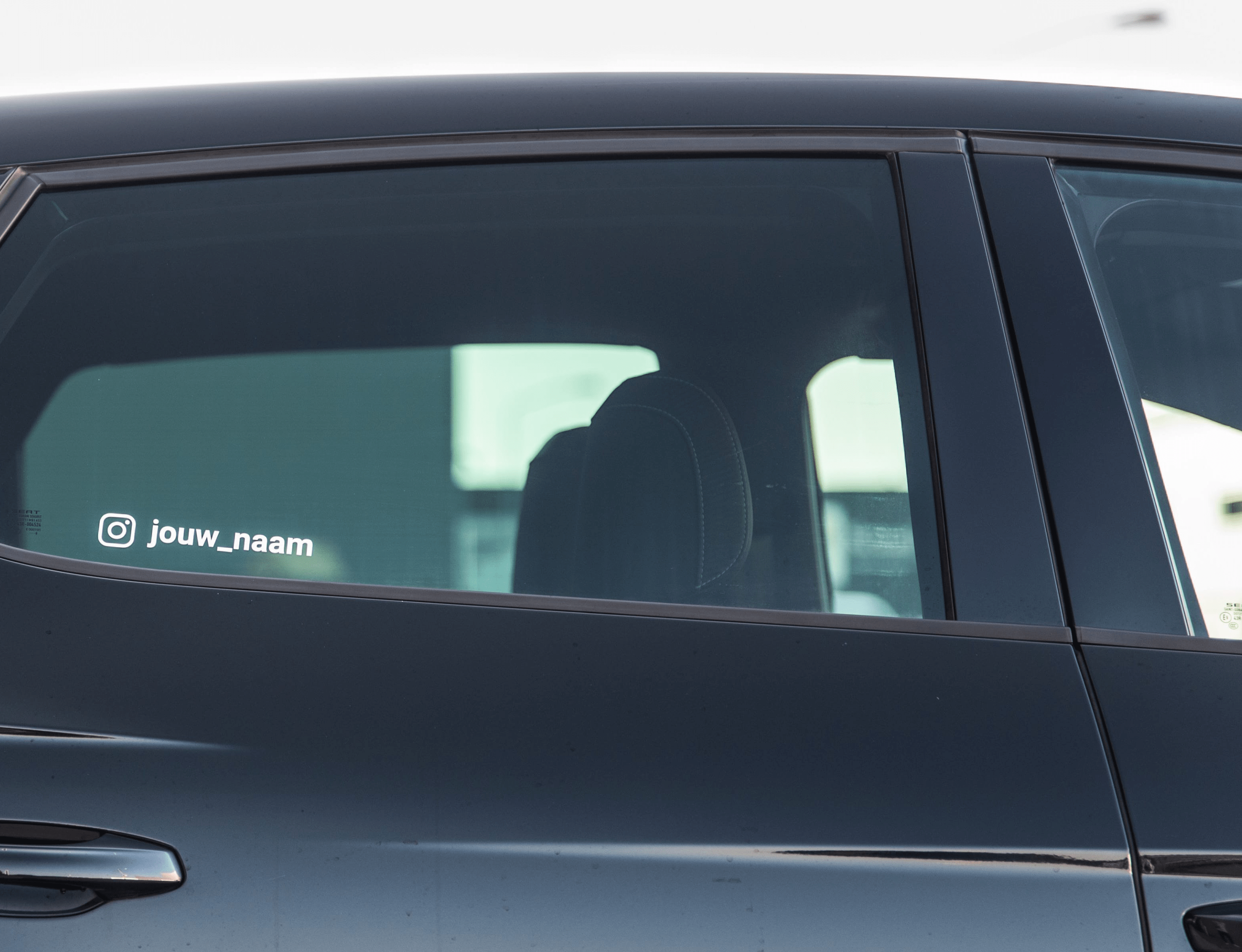 Social media autosticker kopen, bestellen en laten maken