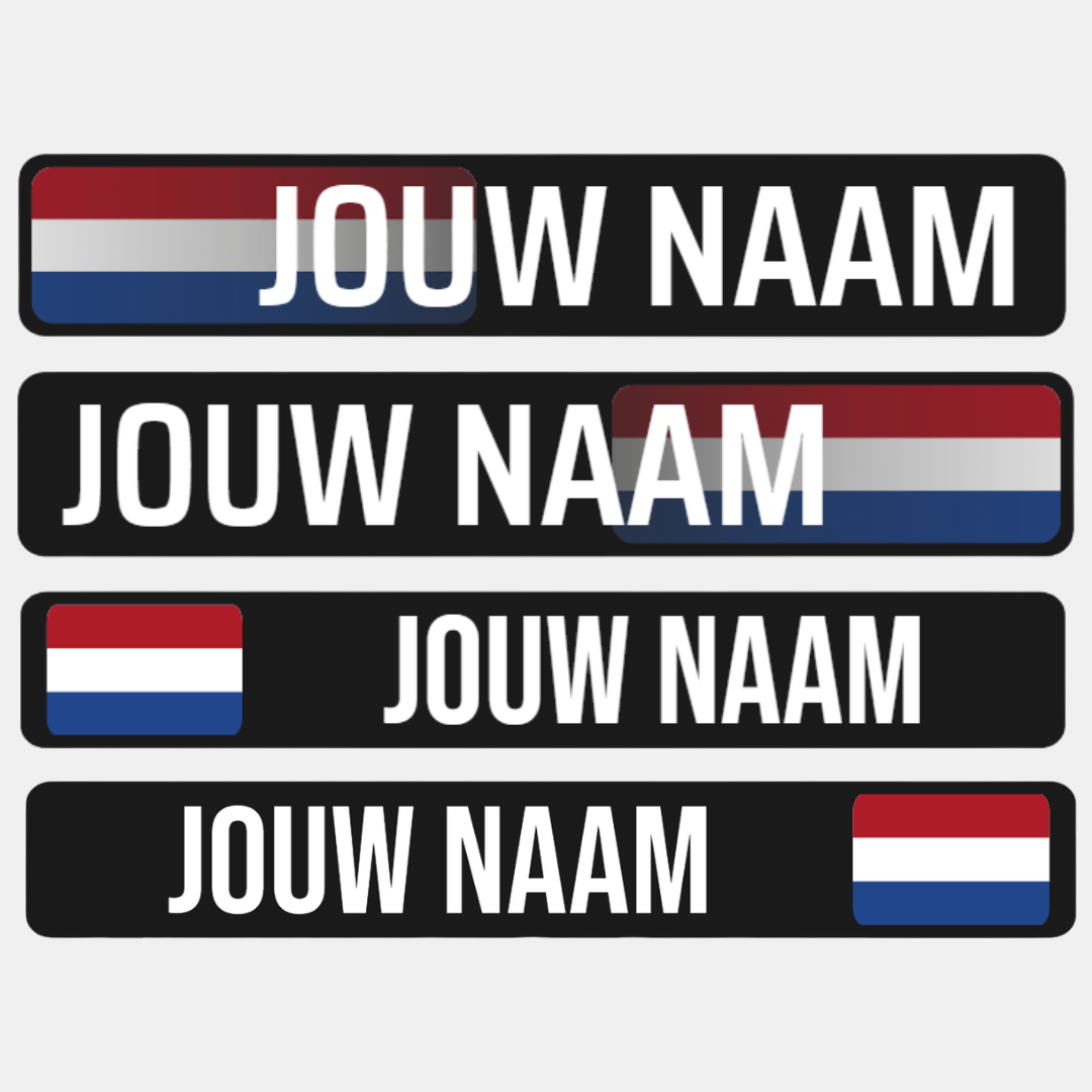 Etiketten naamstickers: personaliseer je spullen met naam of tekst – zelf te personaliseren met eigen naam, tekst en kleuren.