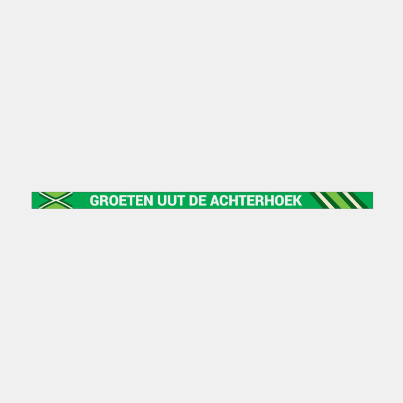Groeten uit de Achterhoek kentekensticker