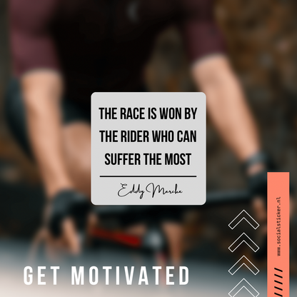 Pegatina de motivación para bicicleta | ¡Motívate!
